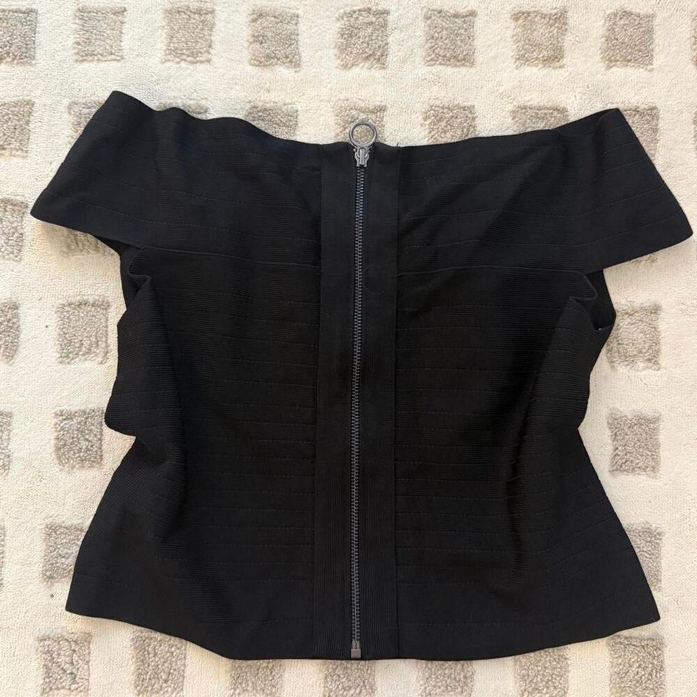Anthropologie Women's Black Shirt
